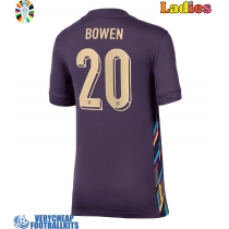 England Jarrod Bowen #20 Replica Away Shirt Ladies Euro 2024 Short Sleeve